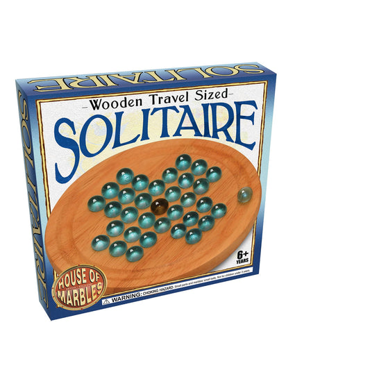 Wooden Travel Size Solitaire