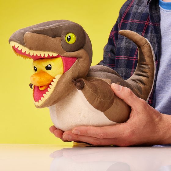 Velociraptor TUBBZ Plushie Dinosaur Plush Soft Toy