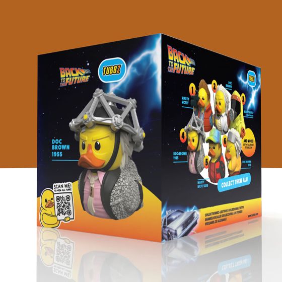 Back To The Future - Doc Brown 1950s - Boxed Tubbz