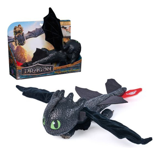 Dreamworks Dragons 12in Gliding Hug Toothless