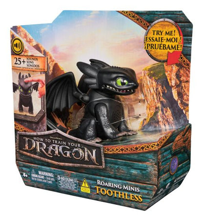 Dreamworks Dragons Roaring Minis - Toothless