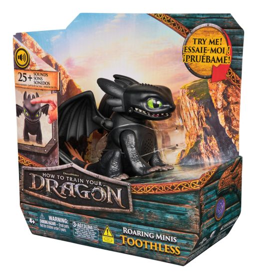 Dreamworks Dragons Roaring Minis - Toothless