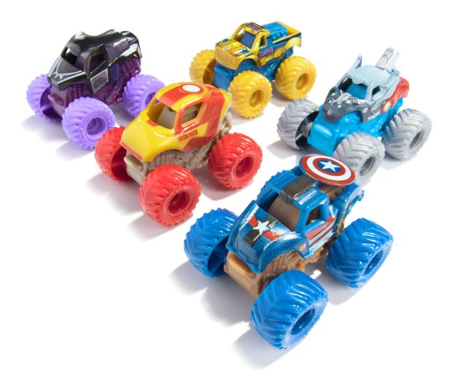 Monster Jam - Marvel Mini 5 Pack