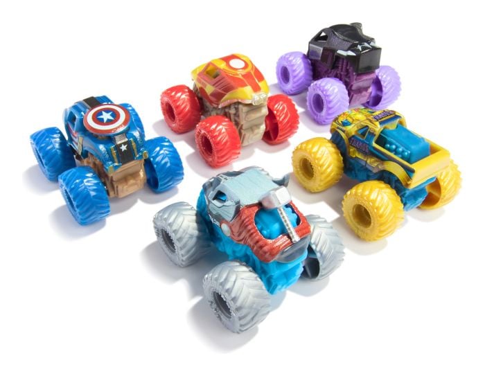 Monster Jam - Marvel Mini 5 Pack