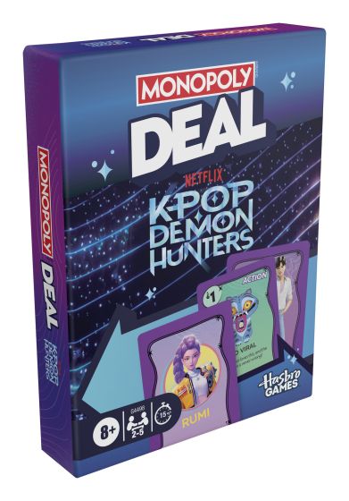 Monopoly Deal K-Pop Demon Hunters