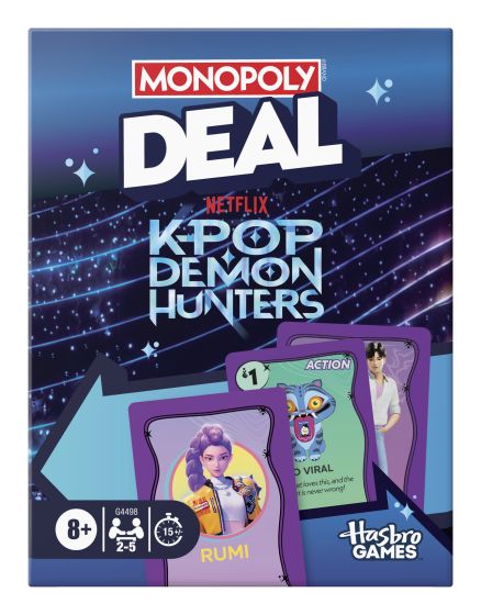 Monopoly Deal K-Pop Demon Hunters