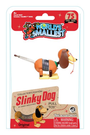 World's Smallest Slinky Dog