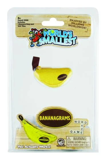 World's Smallest - Bananagrams