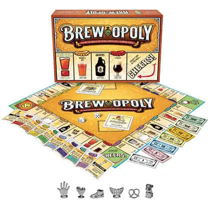 Brew Opoly - A Crafty Game For People Who Love To Drink Beer