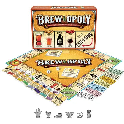 Brew Opoly - A Crafty Game For People Who Love To Drink Beer