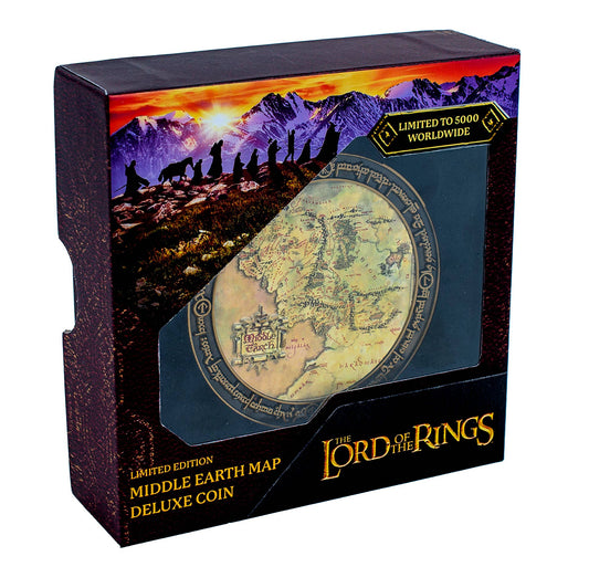 Lord of the Rings: Middle Earth Map Deluxe Coin