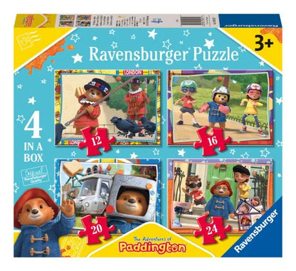 Paddington Bear 4 in a Box Jigsaw Puzzle