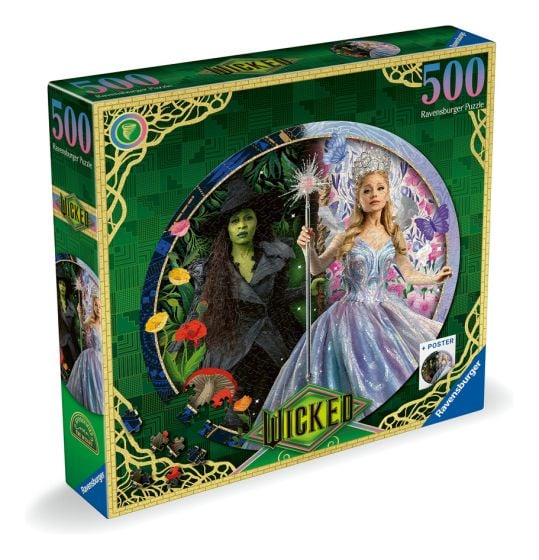 Wicked 2 Circular 500 Piece Jigsaw Puzzle