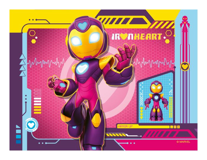 Iron Man & His Awesome Friends 4 in a Box Jigsaw Puzzles