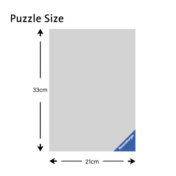 Wednesday - No Hug Zone 300 Piece Jigsaw Puzzle
