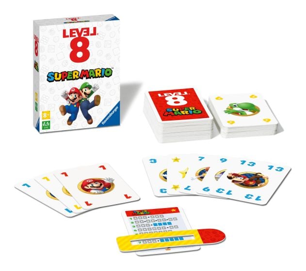 Level 8 Super Mario Card Game