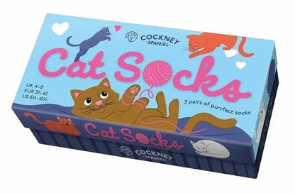 COCKNEY SPANIEL - CAT BOX SOCKS