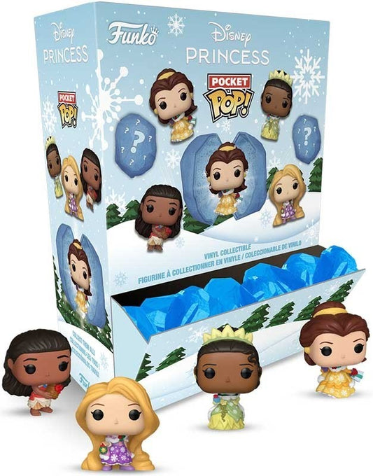 FUNKO POCKET POP ICE: PRNCS HLDY ASSORTED - Great Stocking Fillers