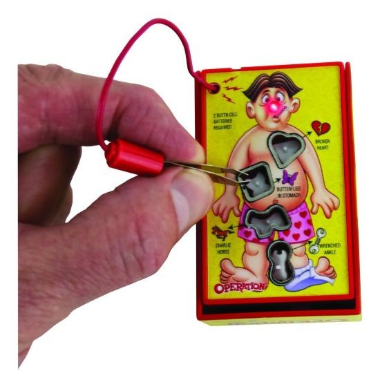 World's Smallest OPERATION Board Game Toy Miniature