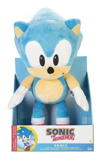 Sonic The Hedgehog Jumbo Plush Soft Toy - Jakks - WAS £24.99 NOW £18.49!