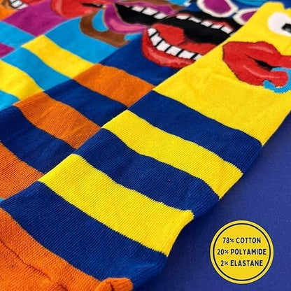 MENS UNITED ODDSOCKS FUNK YOU SOCKS FOR MEN UK 6 - 11  NOVELY GIFT BOXED