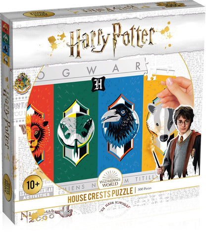 Harry Potter House Crests Jigsaw Puzzle - 500 Pieces WAS £6.49 NOW £5