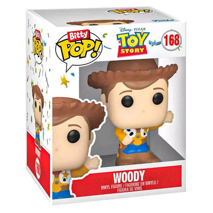 Toy Story Bitty POP Funko Figures 4-Pack - Woody, Rex, Slinky Dog & Mystery