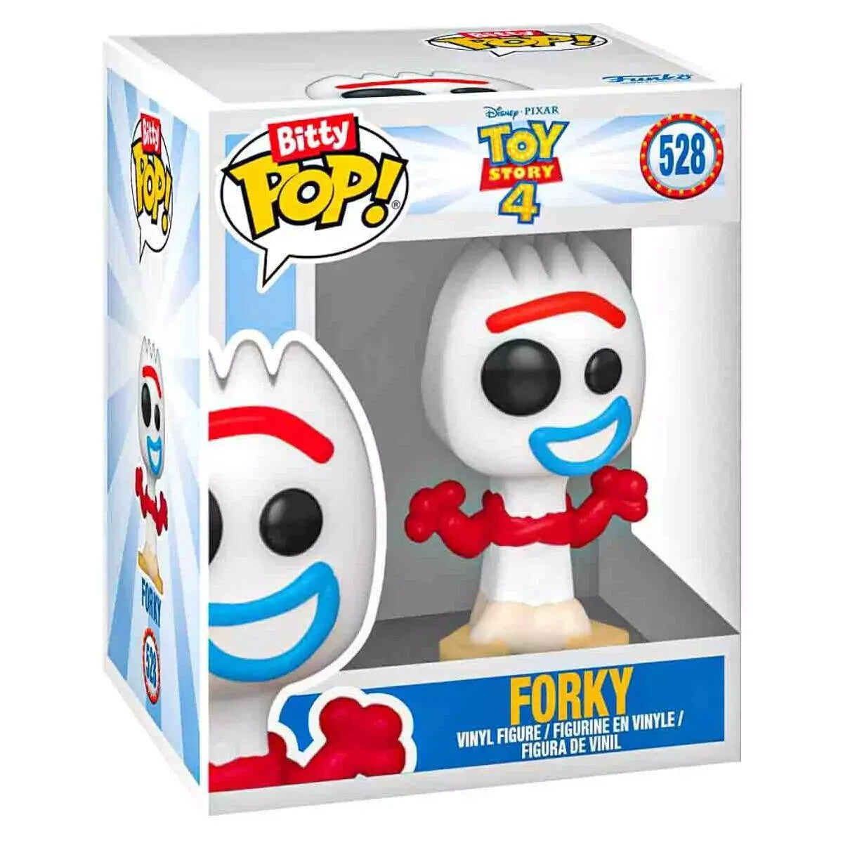 Toy Story Bitty POP Funko Figures 4-Pack - Forky, Woody, Gabby Gabby & Mystery
