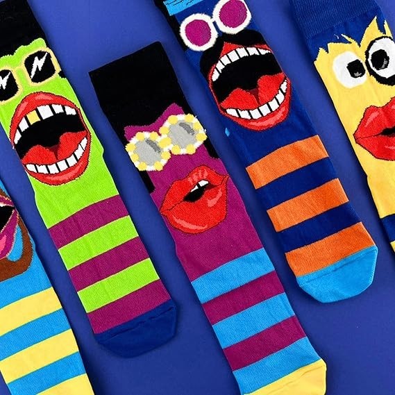 MENS UNITED ODDSOCKS FUNK YOU SOCKS FOR MEN UK 6 - 11  NOVELY GIFT BOXED