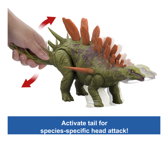 Jurassic World Wild Roar Kentrosaurus - Was £19.99 NOW £16.99