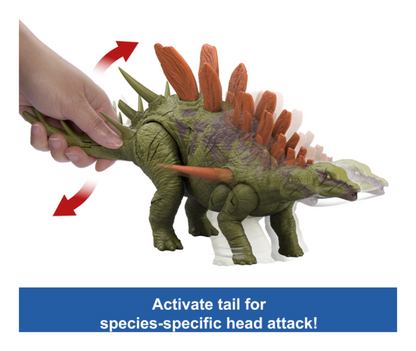 Jurassic World Wild Roar Kentrosaurus - Was £19.99 NOW £16.99