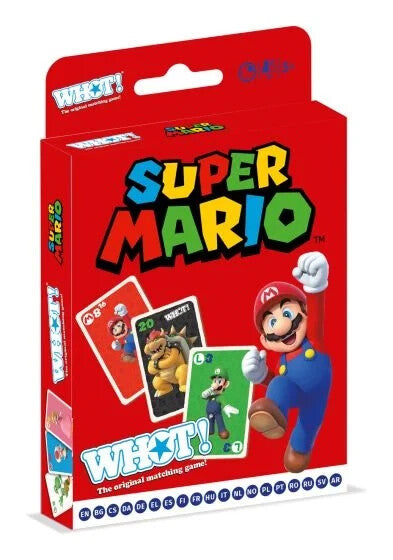Brand New Super Mario WHOT! Card Game