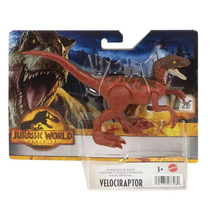 Jurassic World Ferocious Pack –Velociraptor Dinosaur Figure-Was £12.99 NOW £8.99
