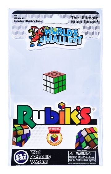 World's Smallest- Rubiks Cube