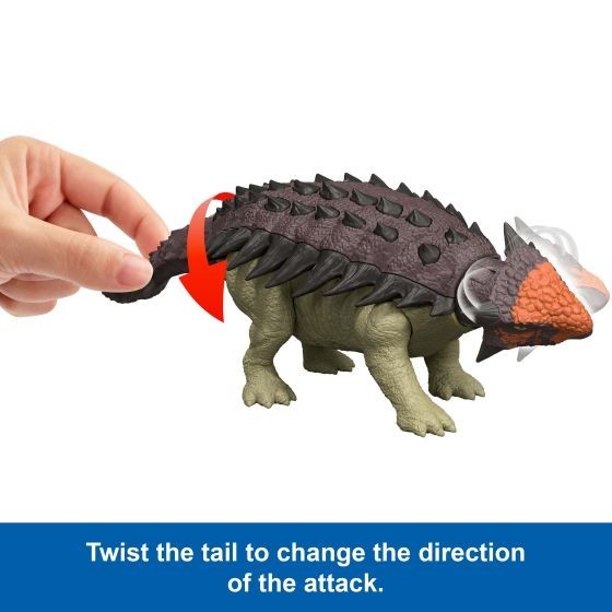 Jurassic World Saga Wild Roar Euoplocephalus - Was £19.99 NOW £17.49