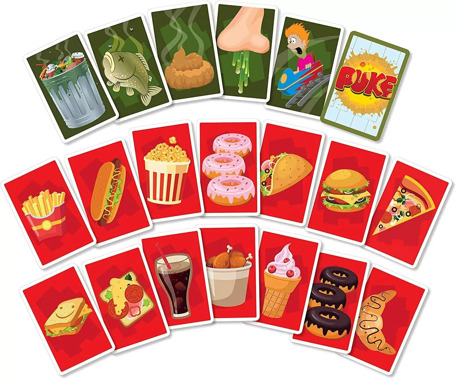 Puke Card Games - Funny Kids Family Game - (NEW!)