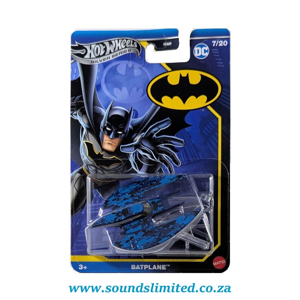 Hot Wheels Silver Series Batman - Batplane