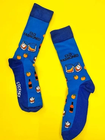 Cockney Spaniel - 3 Pairs of Whisky Men Socks in a Gift Box UK 6-11