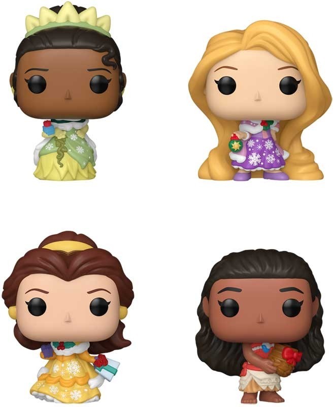 FUNKO POCKET POP ICE: PRNCS HLDY ASSORTED - Great Stocking Fillers