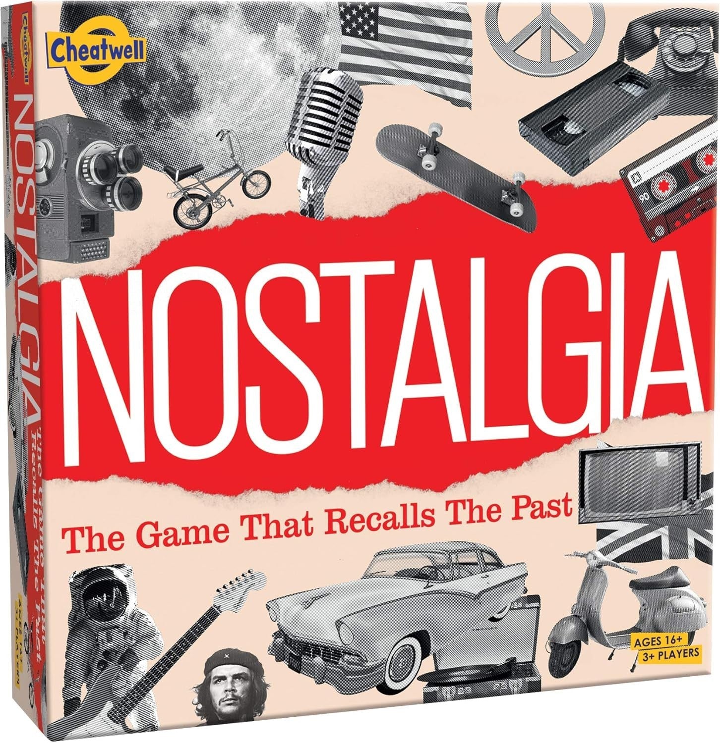 Cheatwell Games Nostalgia Board Game The Game that Recalls the Past