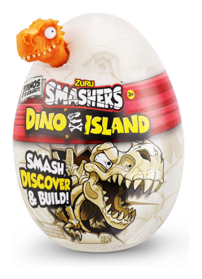Zuru Smashers Dino Island Nano Egg Random Assorted Styles Age 5+ New