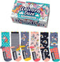 United Oddsocks Set Of 6 Colourful Mismatch Odd Unicorn Daze Socks UK 12 - 5.5