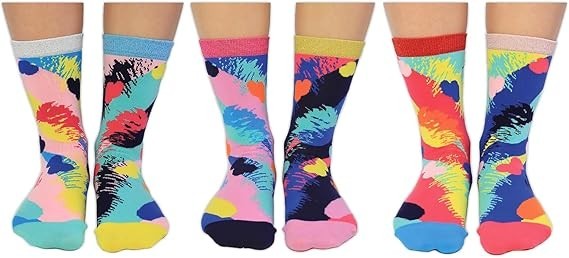 United Oddsocks You're The Best 6 Odd Socks Gift Box-Ladies Size 4-8
