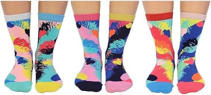 United Oddsocks You're The Best 6 Odd Socks Gift Box-Ladies Size 4-8