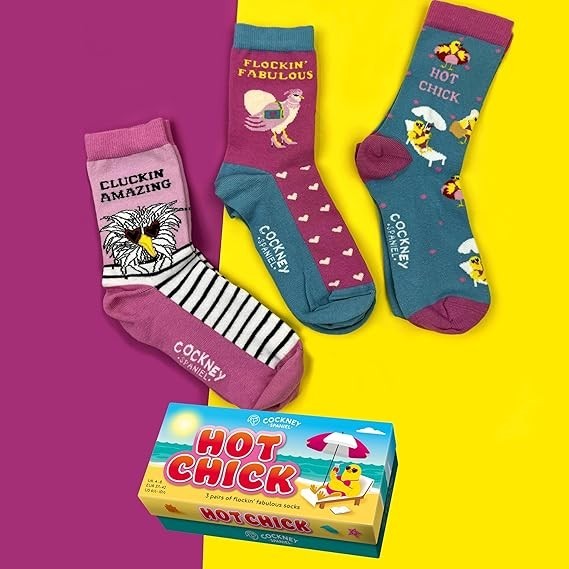 COCKNEY SPANIEL HOT CHICK SOCKS