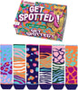 United Oddsocks Get Spotted 6 Odd Socks Gift Box-Ladies Size 4-8