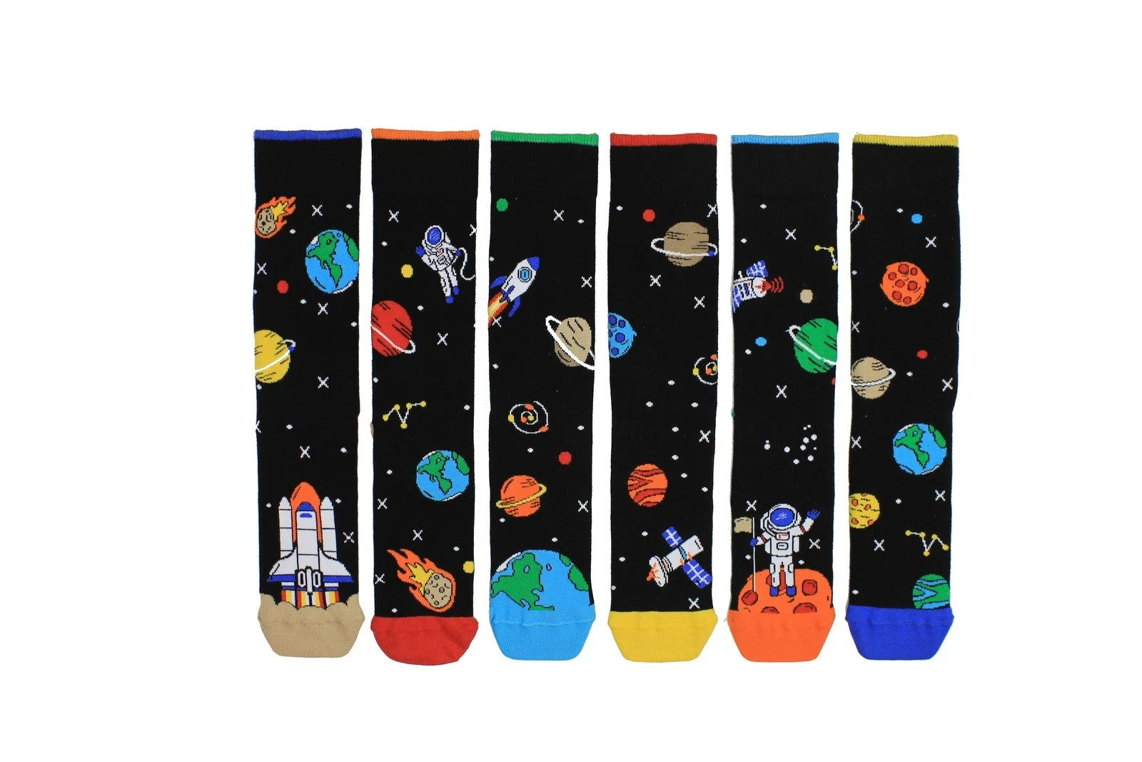 United Oddsocks Space Explorer socks Uk 12-5.5
