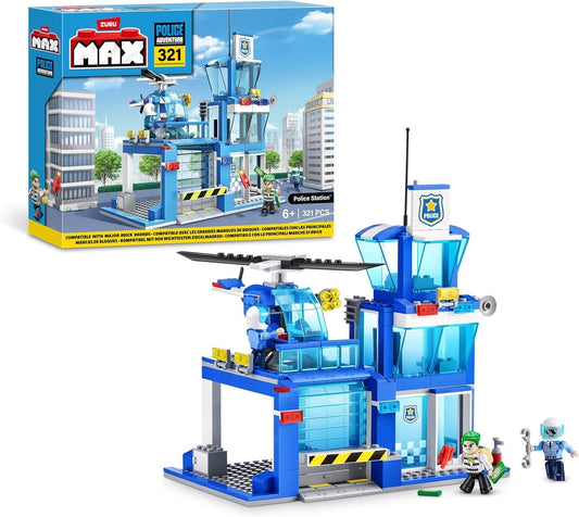 Zuru - Max City 318 Brick Block Playset - WAS £14.99 NOW £9.99