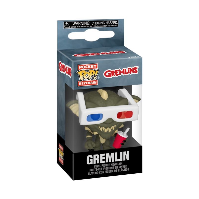 Pop! Keychain - Gremlins - Gremlins w/ 3D Glasses - Was £8.99 NOW £5.99