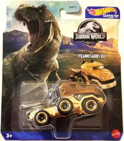 Hot Wheels Character Cars - Jurassic World Tyrannosaurus Rex (HXC96)